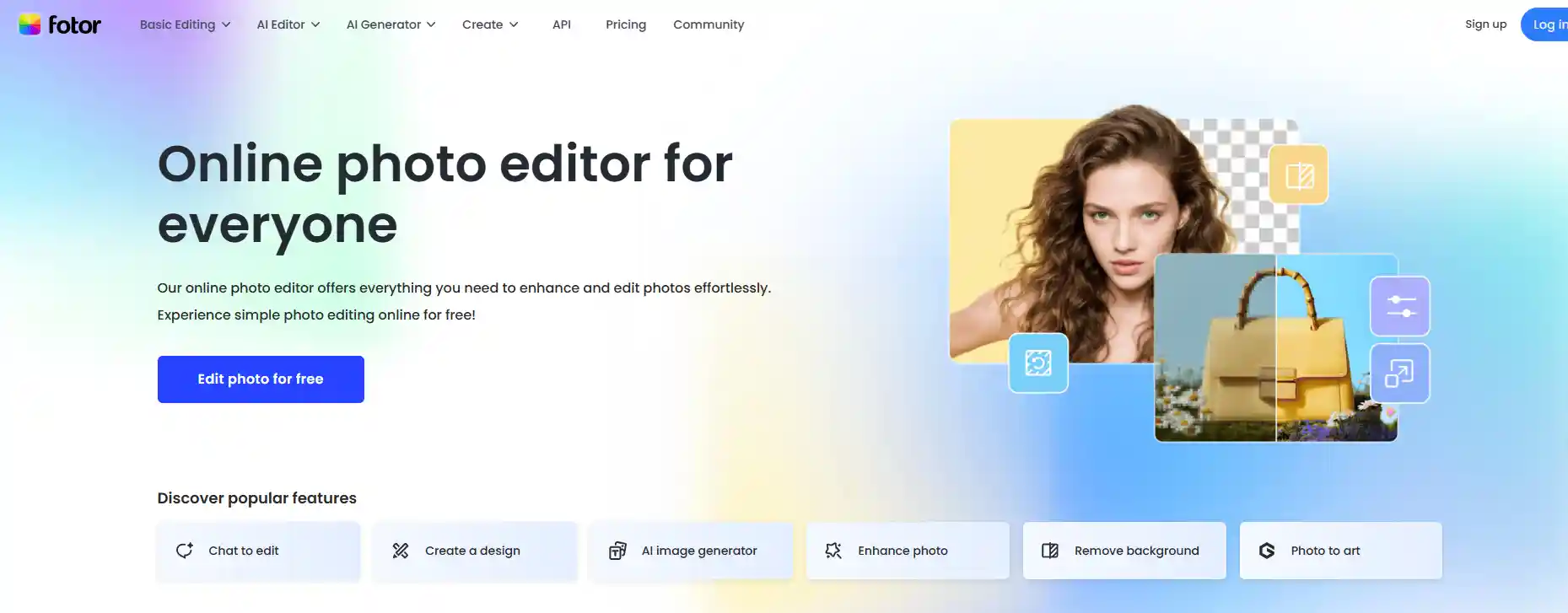 Fotor interface on mobile and desktop demonstrating an app that removes facial hair across platforms, highlighting convenient workflows, larger-screen precision, and accessible tools that balance manual control with AI-assisted edits.