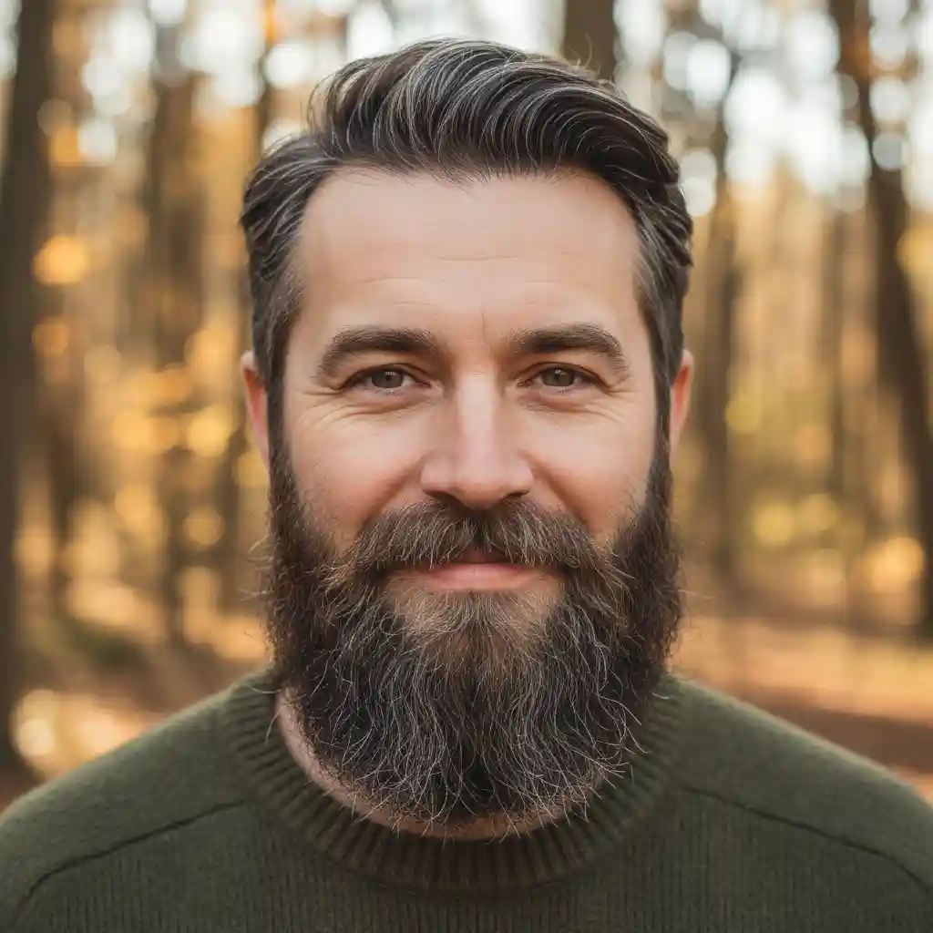 Reference comparison photo used to test each app that removes facial hair across realism, speed, edge handling, and skin reconstruction, ensuring fair evaluations of five free tools for clean-shaven transformations in 2026.