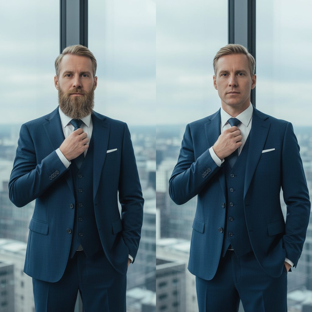 Beard remover preview example