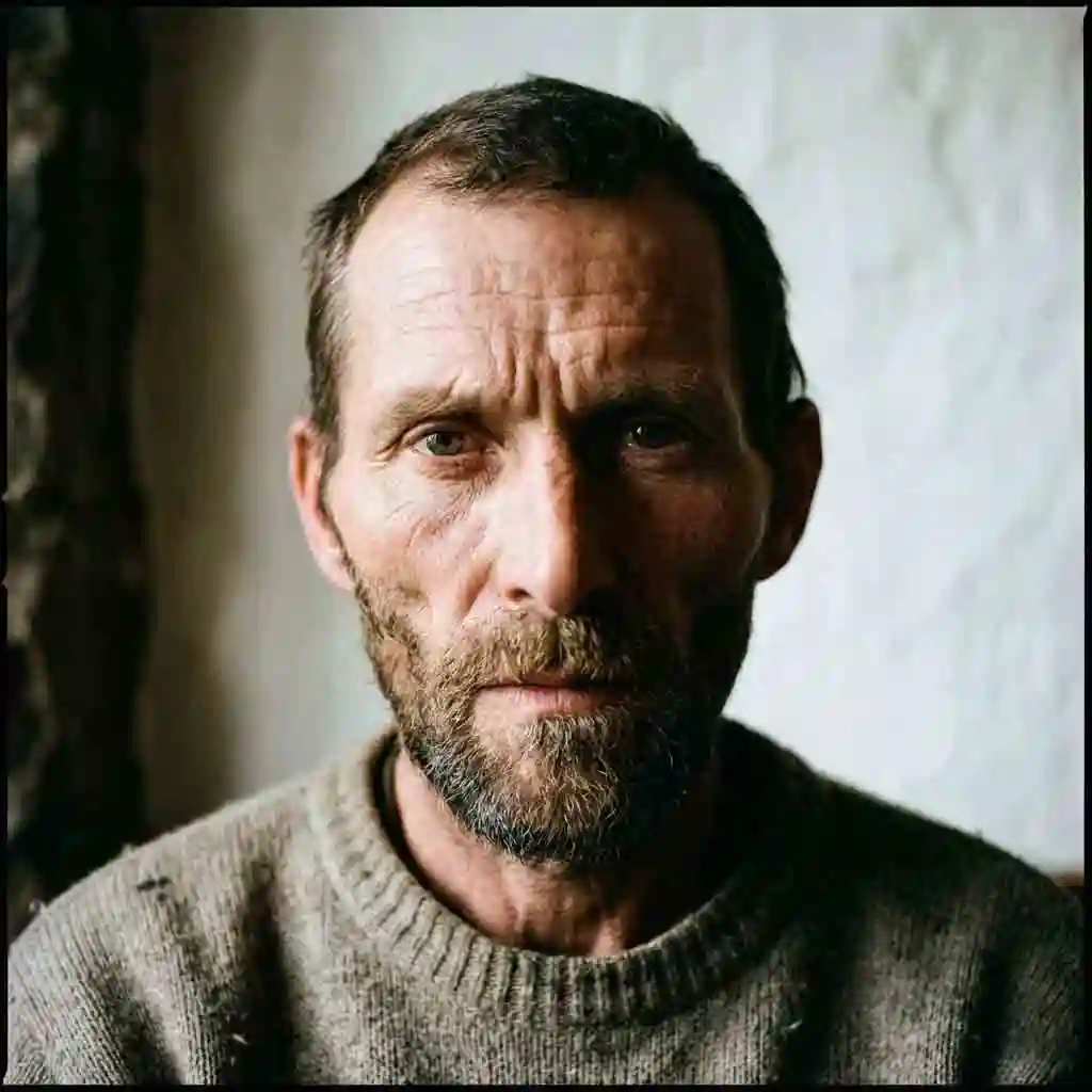 Diamond face shape illustration with wide cheekbones and narrow chin needing a jaw enhancing beard for your face shape to add bulk to the lower face.