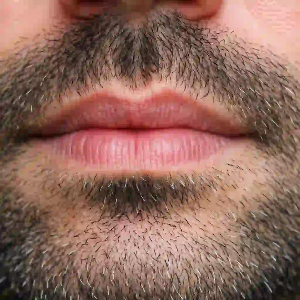 Step-by-step visual guide on how to shave for a goatee with professional precision and symmetry