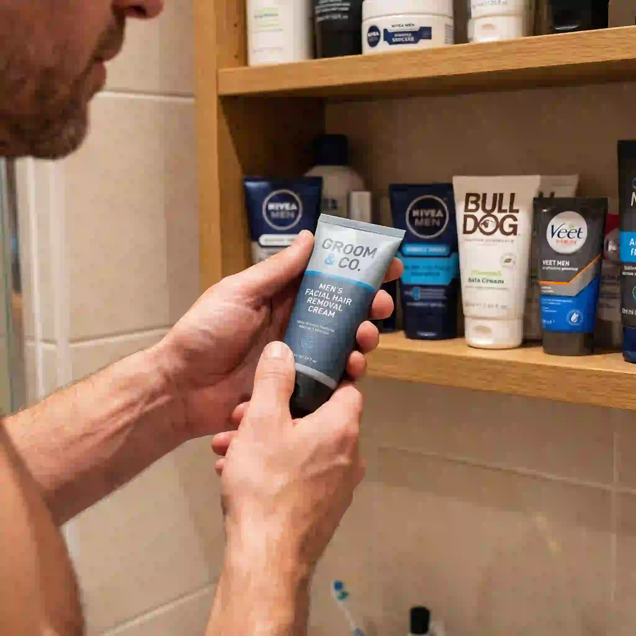 Men's beard removal cream comprehensive guide covering advantages ingredients selection tips and safe usage steps