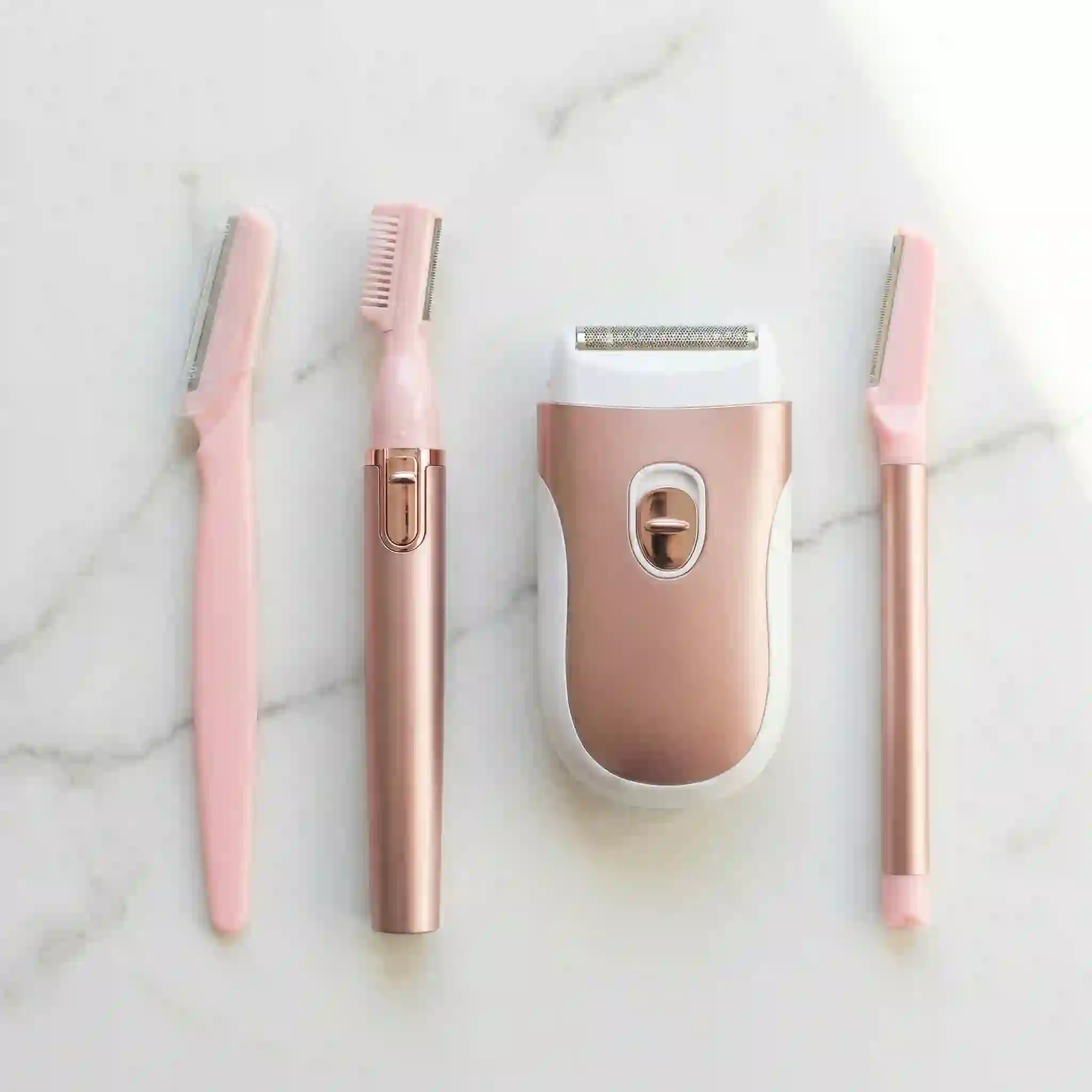 Best face shaver for women overall recommendations showing dermaplaning razors and electric foil shavers for sensitive skin