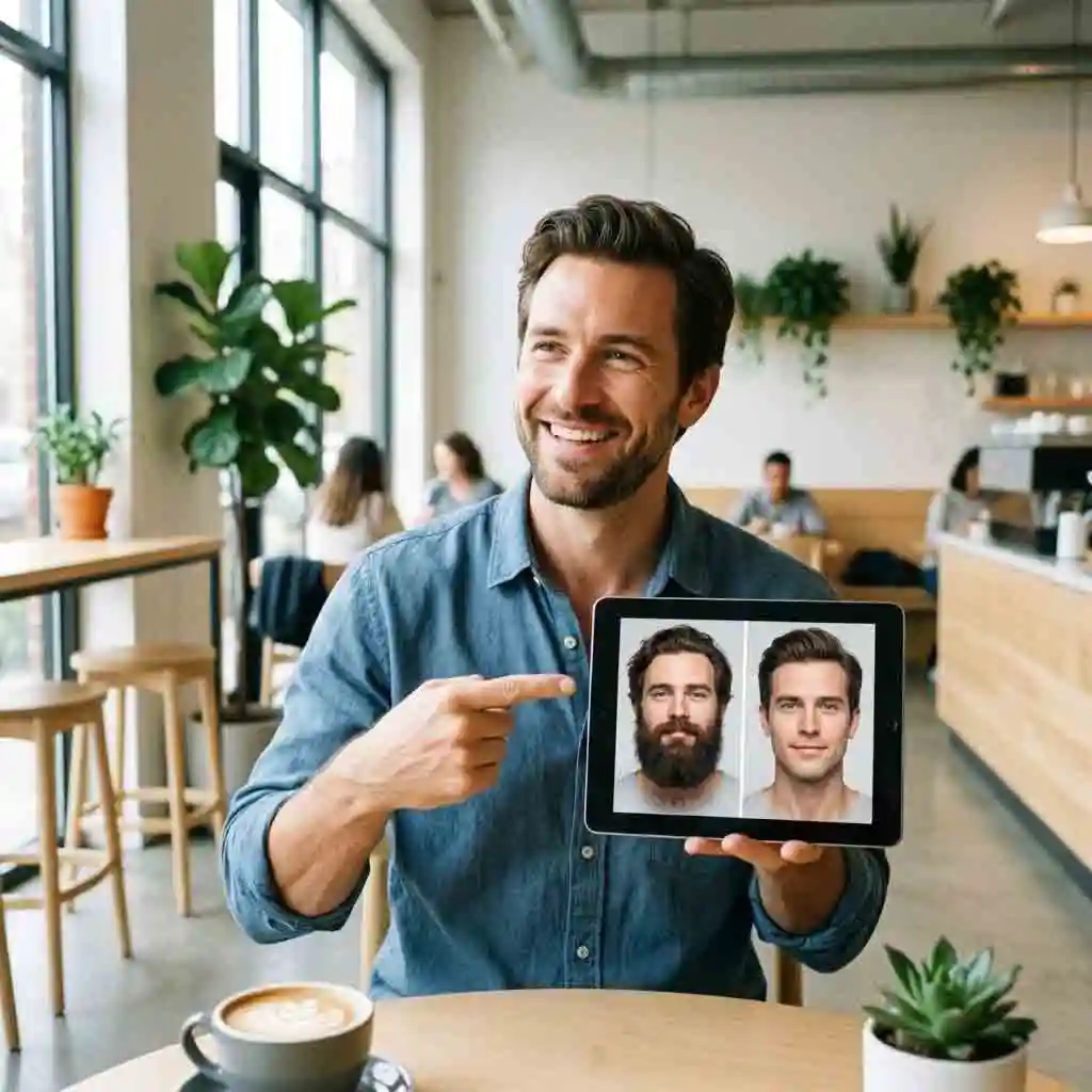 Start your transformation today with our no beard filter online free and see the amazing difference a clean shave can make to your appearance.